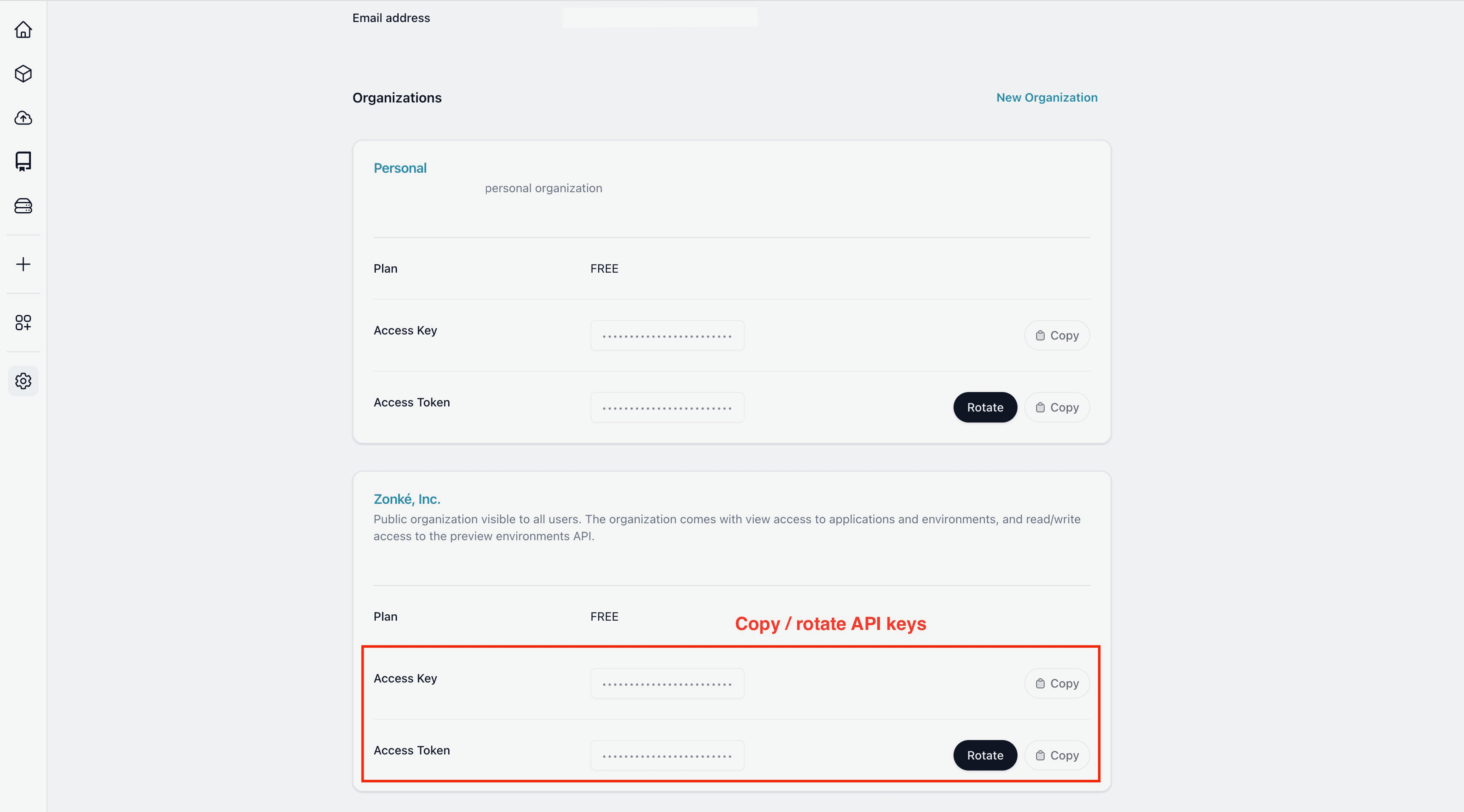 API Access Tokens